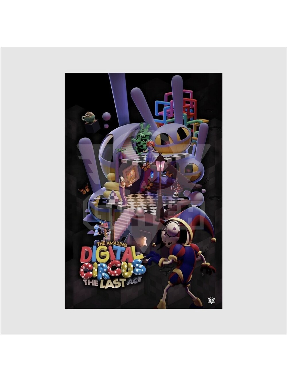 Amazing Digital Circus The Last Act Poster 24x36 Official Glitch Exclusive NEW